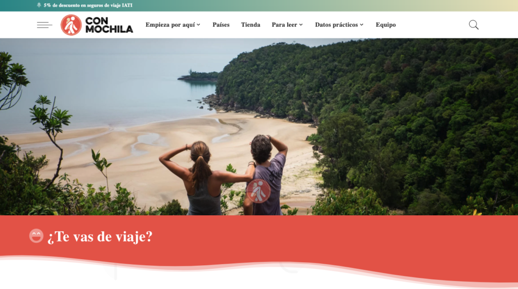 captura mejores blogs de viajes con mochila